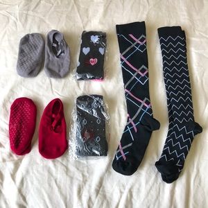 🤍 HOSPITAL SOCKS pregnancy compression anti-slip